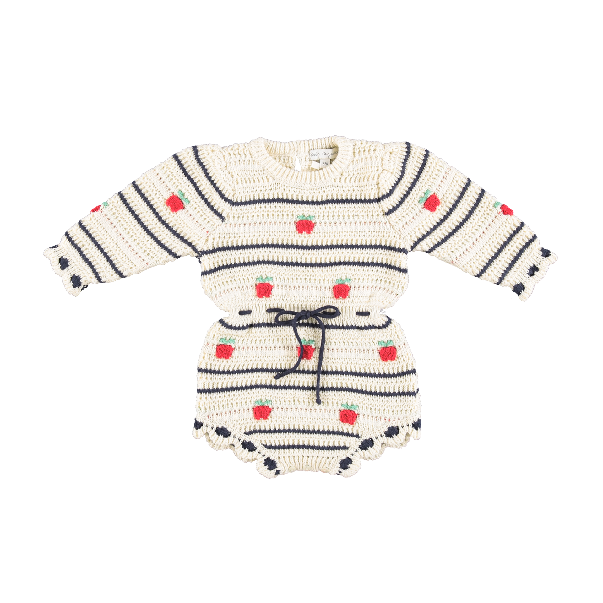Daisy Romper Apple Knit