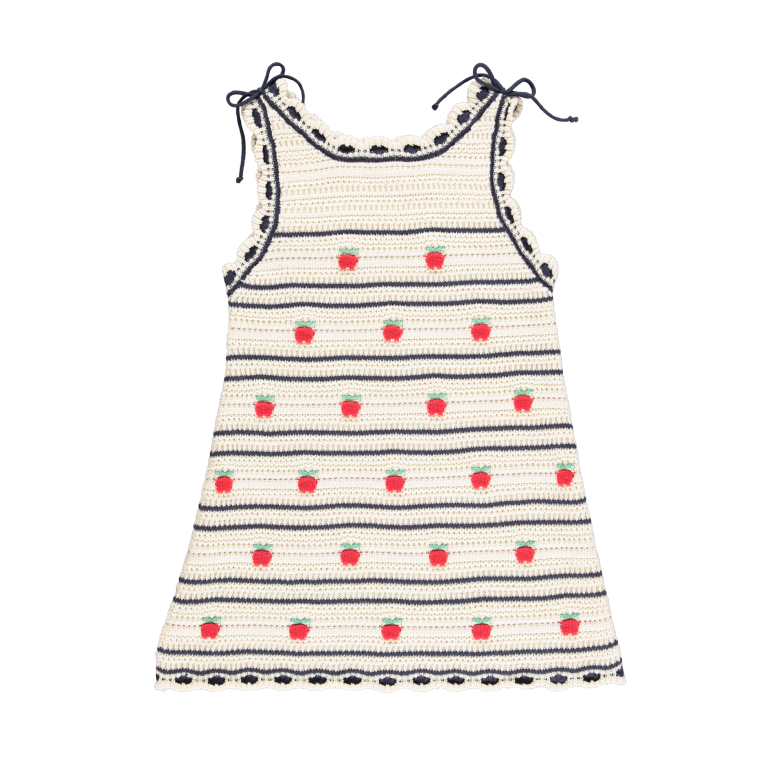 Daisy Dress Apple Knit