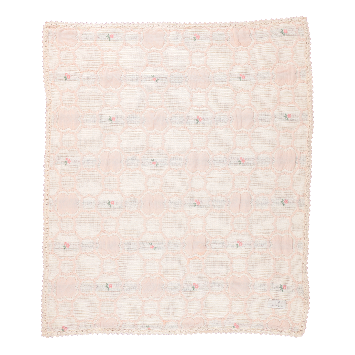 Cleo Blanket Vintage Wallpaper Floral