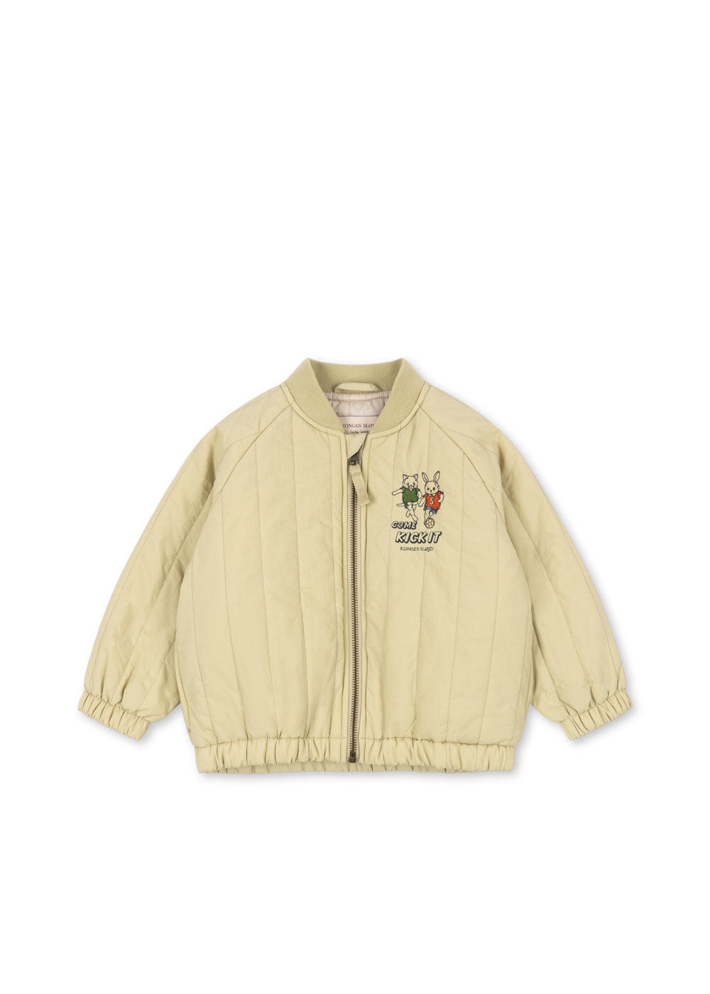 Juno Bomber Jacket - Pale Olive Green