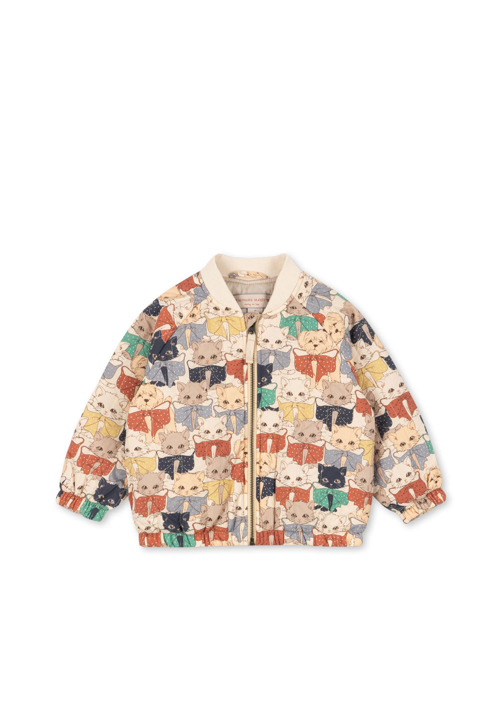 Juno Printed Bomber Jacket - Like Cats And Dogs