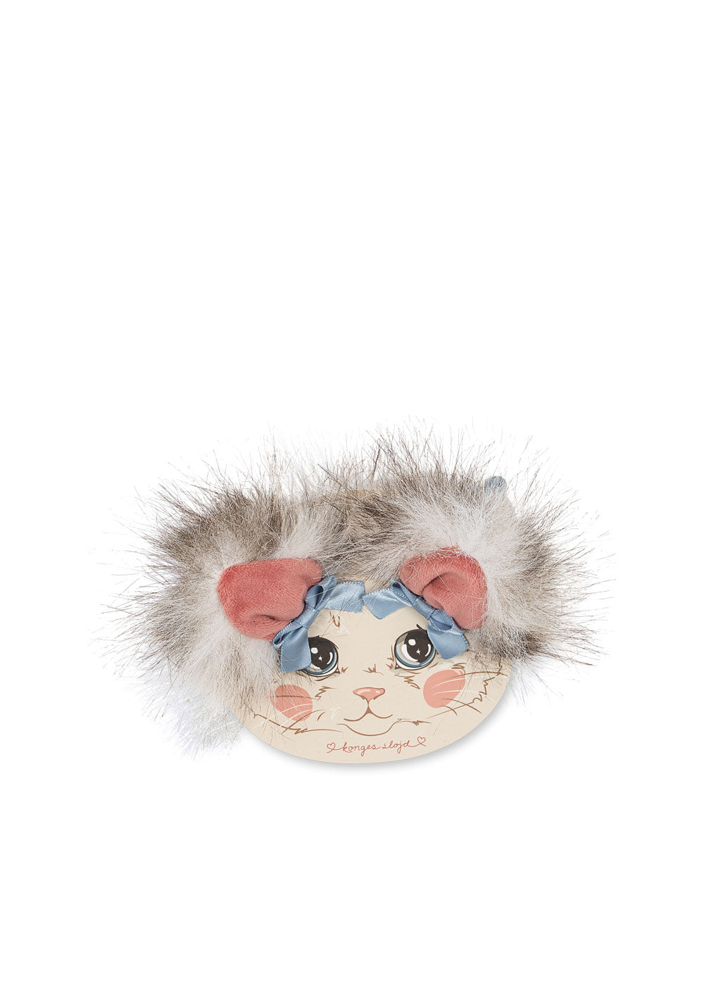2 Pack Kitty Furry Ear Clip - Kitty