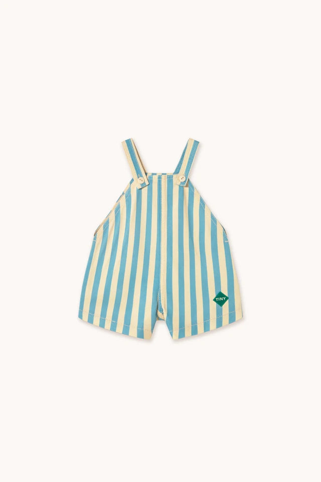 Striped Short Dungaree