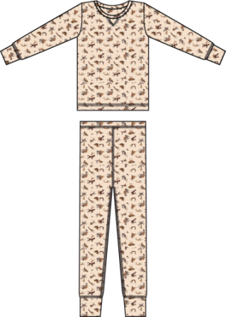 Misha & Puff Pajama Set