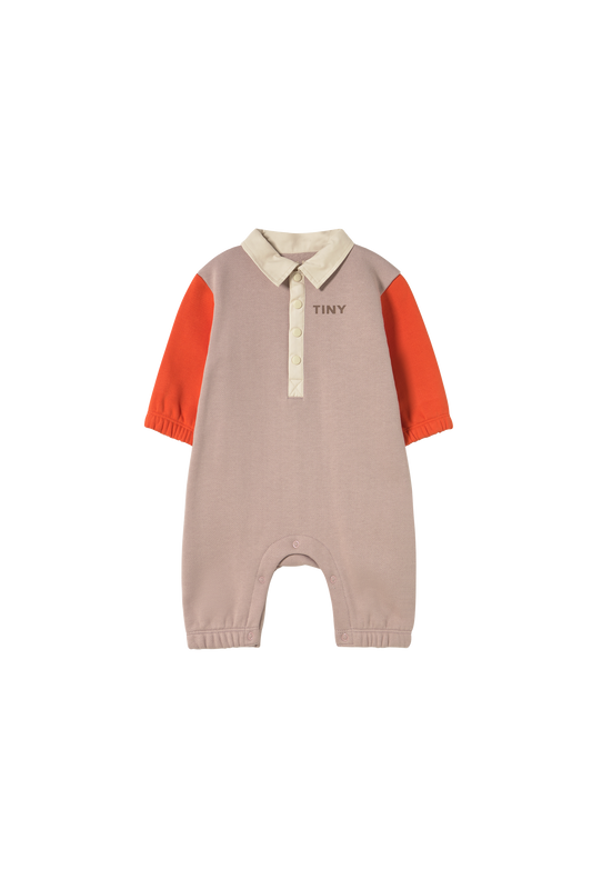 Color Block Polo One piece