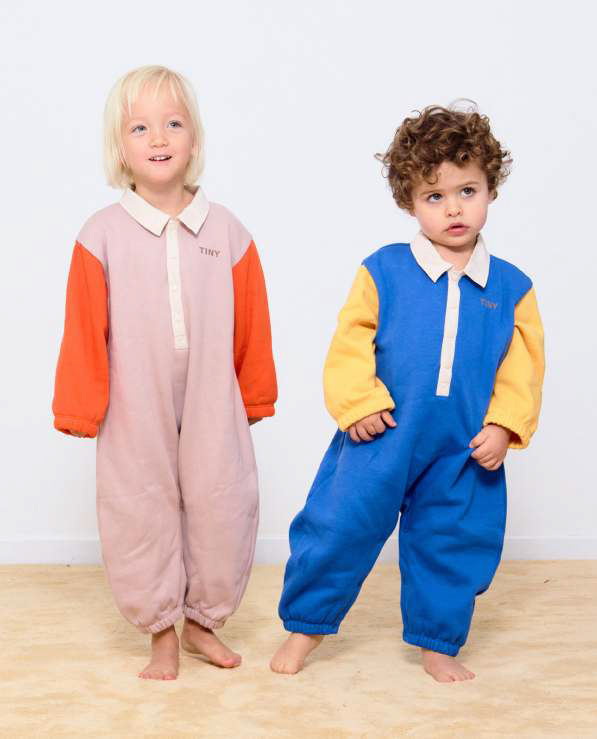 Color Block Polo One piece